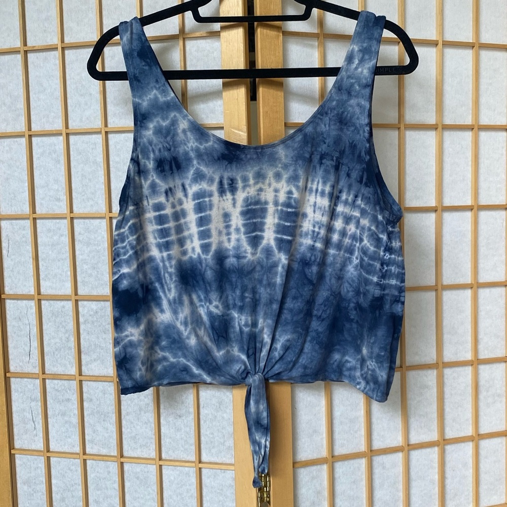 Tie Dyed Cropped Tank